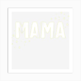 Mother Mama Comfort Simple Cute New Mom Art Print