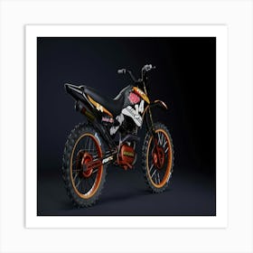 Dirt Bike Art Print