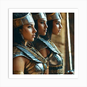 Three Egyptian Women Art Print