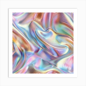 Holographic Background 7 Art Print