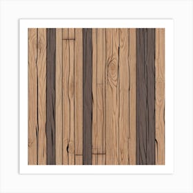 Wood Planks 4 Art Print