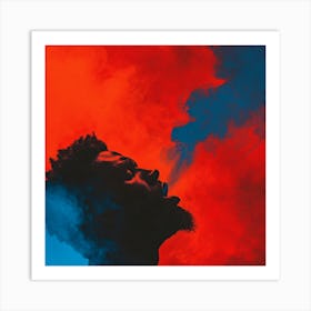 Smoke In The Air Art Print