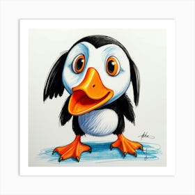 Puffin 21 Art Print