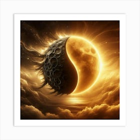 Yin And Yang 2 Art Print