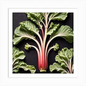 Rhubarb 138 Art Print