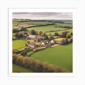 Farm In The Countryside 20 Art Print