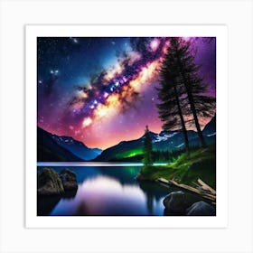 Milky Way 21 Art Print