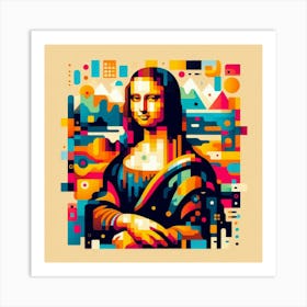 Mona Lisa 2 Art Print