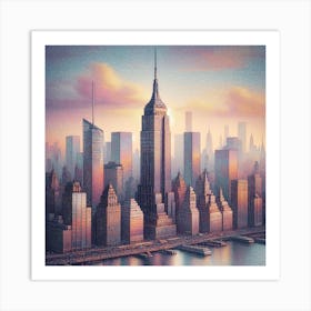 Cityscape 4 Art Print