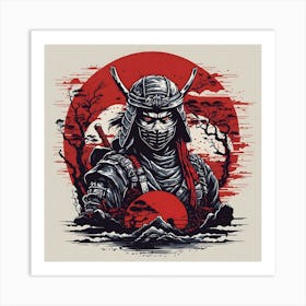 Samurai 1 Art Print