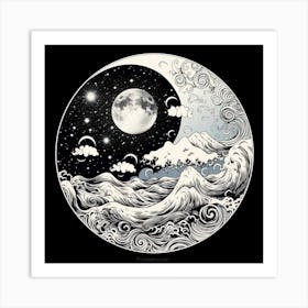 Yin And Yang 15 Art Print