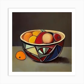 Fruit Bowl 1 Art Print