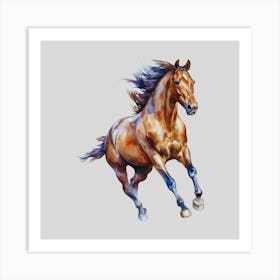 Galloping Horse Art Print