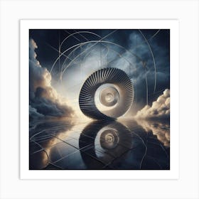 Spiral In The Sky Art Print