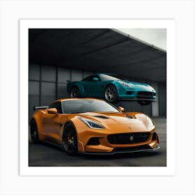 Default Create Unique Design Pictures Of Sports Cars 3 Art Print