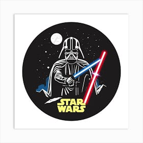 Star Wars Darth Vader Art Print