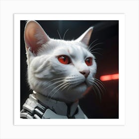 Star Wars Cat Art Print