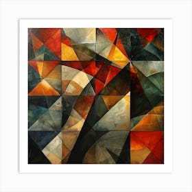 Abstract Painting 54 Art Print