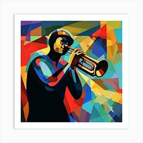 Jazz Musician 89 Art Print
