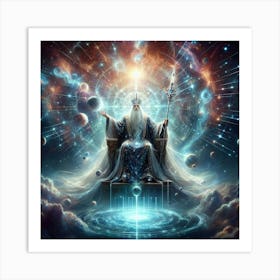 King Of The Universe Art Print