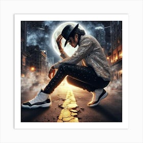 Jackson In The City Art Print