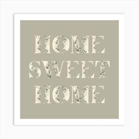Home Sweet Home Light Art Print