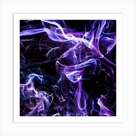 Abstract Smoke 1 Art Print