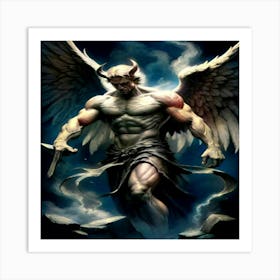 Demon Angel Art Print