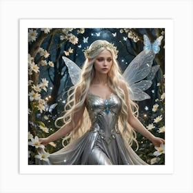 Fairy In The Forest Art Print