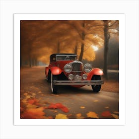 Classic Beauty in Fall Art Print