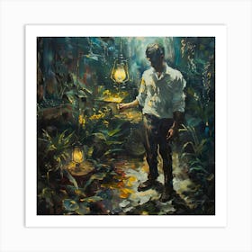 'The Gardener' Art Print