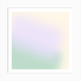 Blurred Square - Spring II Art Print