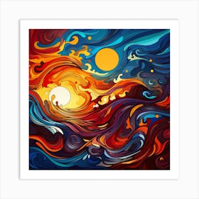 Abstract Abstract Painting 16 Art Print