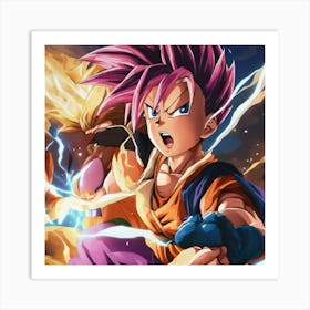 Dragon Ball Super 88 Art Print