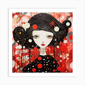 Asian Girl 6 Art Print