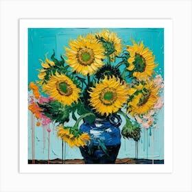 Sunflowers Art Print