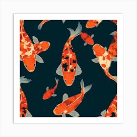 Koi Fish 108 Art Print