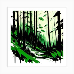 Forest 63 Art Print