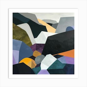 Abstract Landscape 14 Art Print