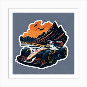 Artwork Graphic Formula1 (142) Art Print