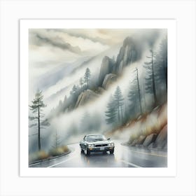 Car Art 86 Art Print