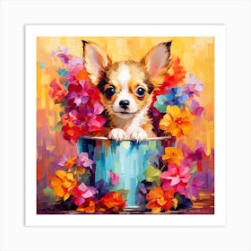 Chihuahua Painting 2 Art Print