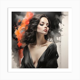 'Sexy Woman' Art Print