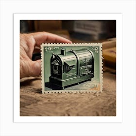 Postage Stamp 18 Art Print