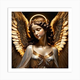 Angel With Wings 5 Art Print