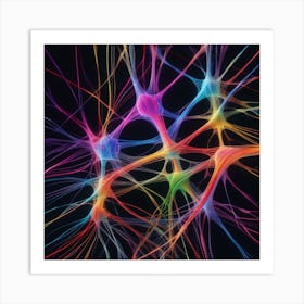 Neuronal Network 7 Art Print