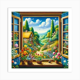 Open Window 1 Art Print