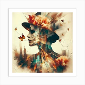 Portrait Of A Woman 28 Art Print