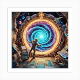 Space Odyssey Art Print