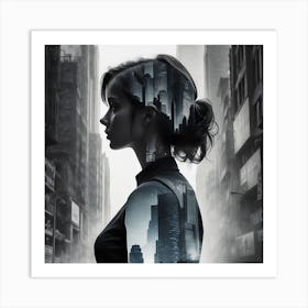 Cityscape Art Print